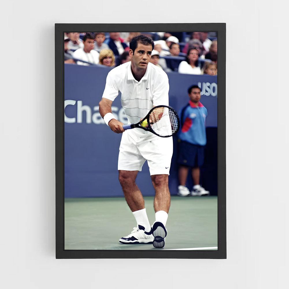 Poster Pete sampras Open – affiche Tennis (vue 2)